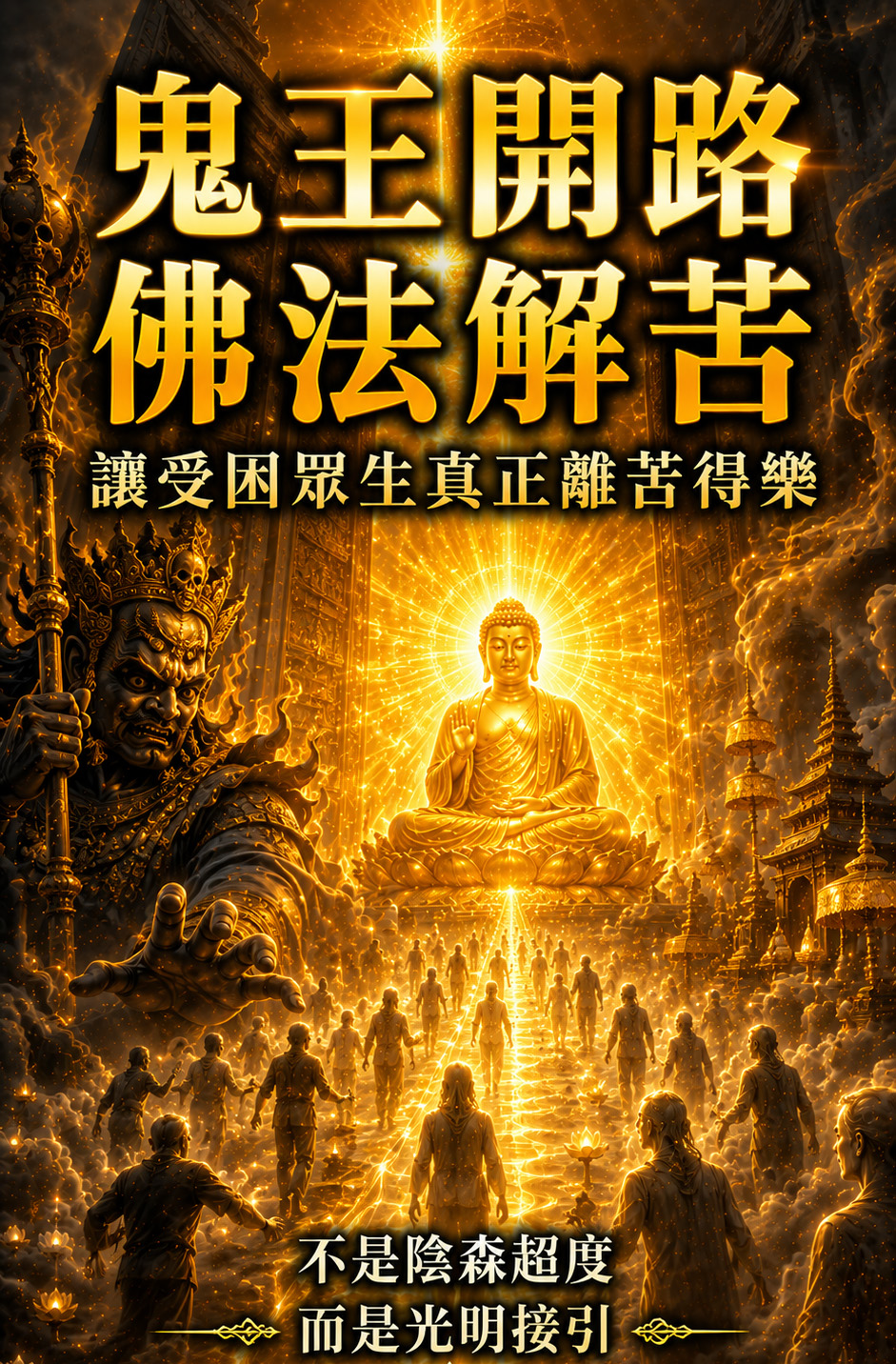 開運NOW-鬼王引渡・四聖諦離苦超渡法會 產品說明
