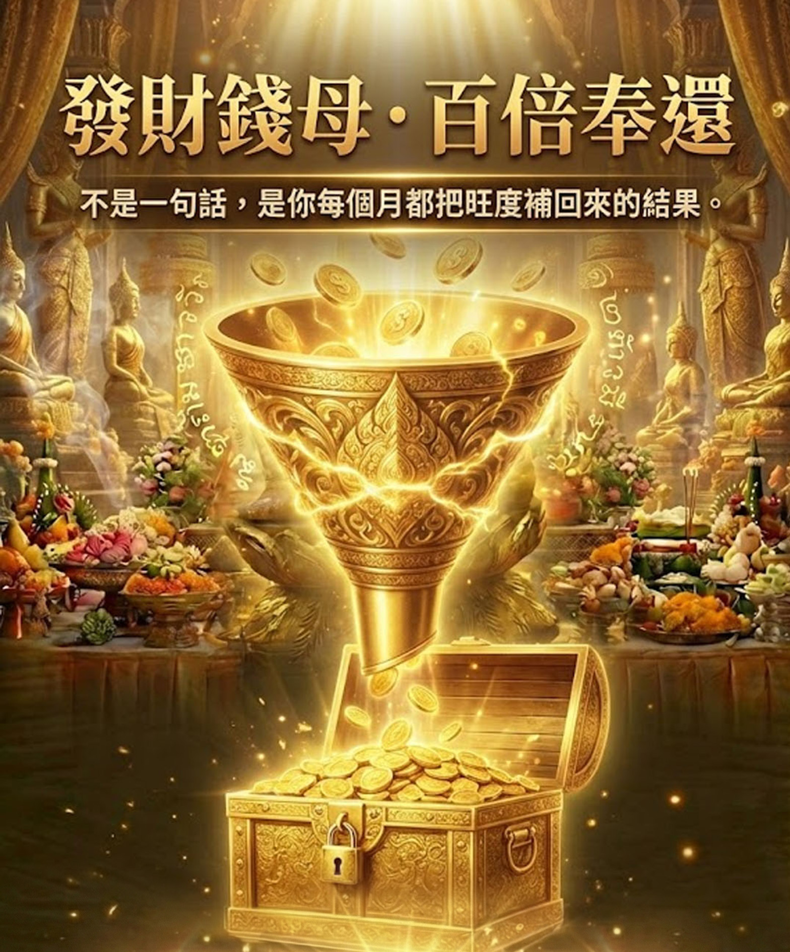 開運NOW-【發財金加持】VIP_20倍加持 產品說明