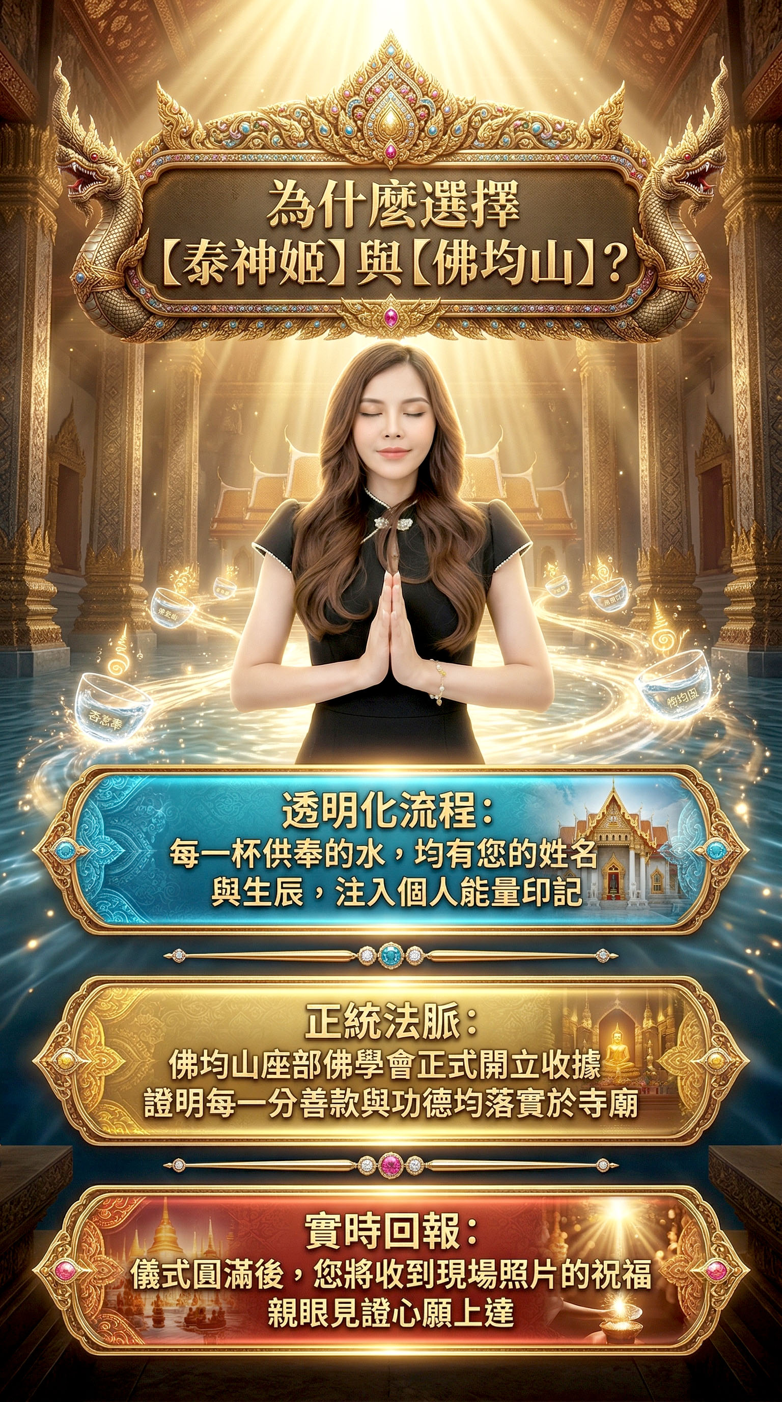 泰幸福-【佛均山】佛前供水（一瓶） 產品說明