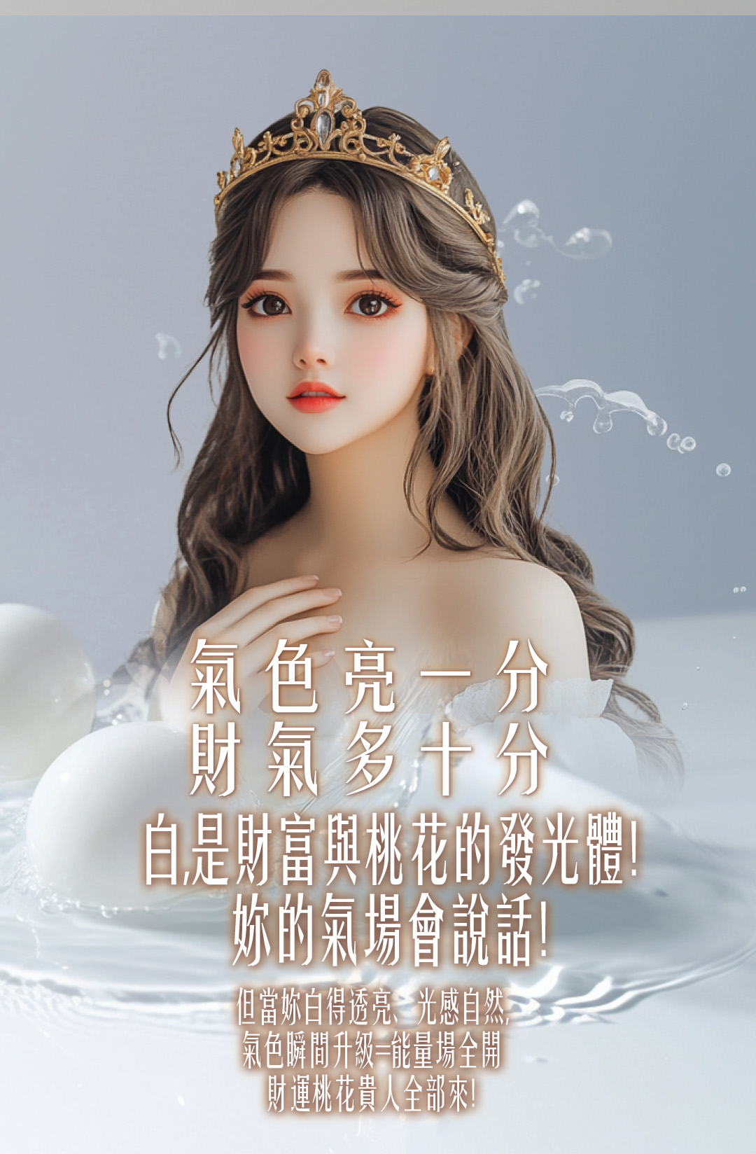 大辣天后宮-【天使姬．亮白透亮】女神配方 ▲ 煥發美肌 產品說明
