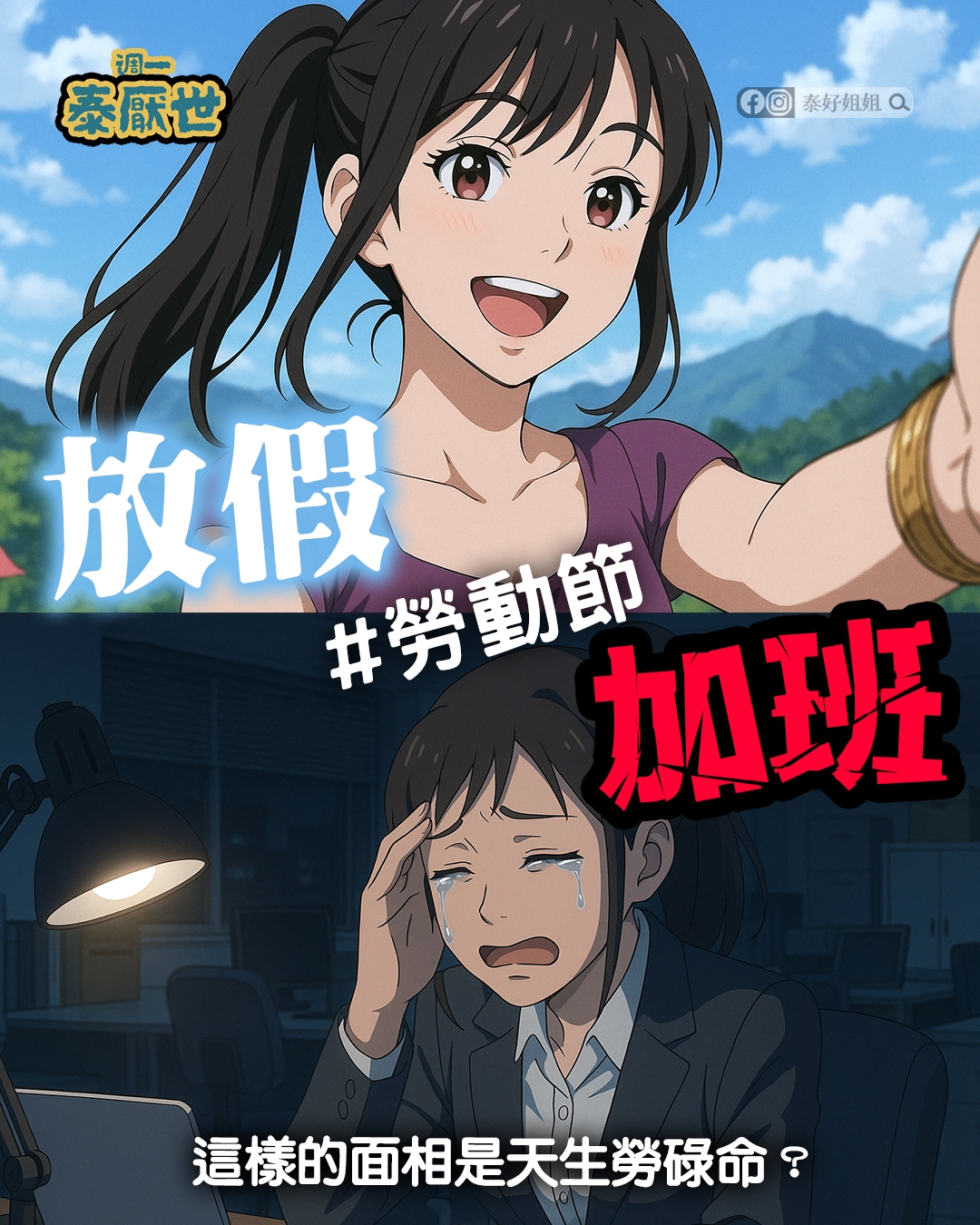 【泰厭世】面相解析｜揭示人生天命？眉毛短、額紋多＝一生操勞？