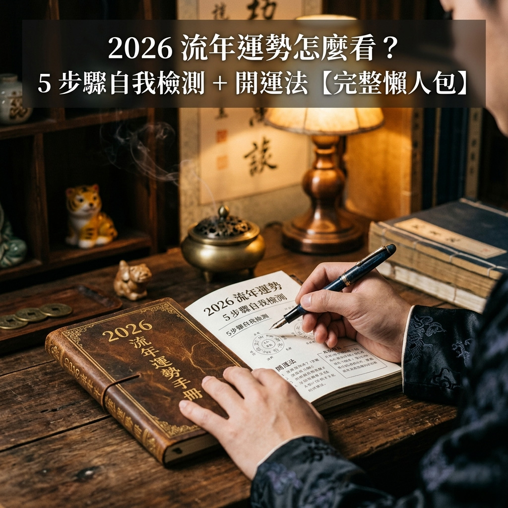 【泰好學】2026 流年運勢怎麼看？5 步驟自我檢測 + 開運法【完整懶人包】