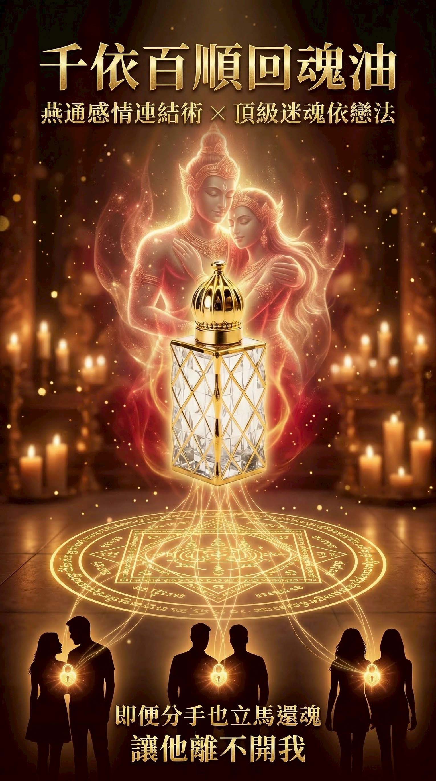 【最強感情翻盤神器】千依百順回魂油