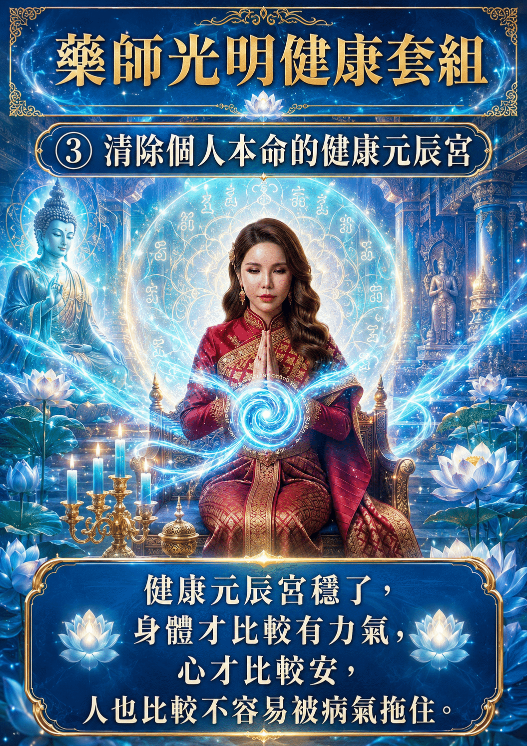 泰幸福-【世界煙供日】藥師光明健康套組 產品說明