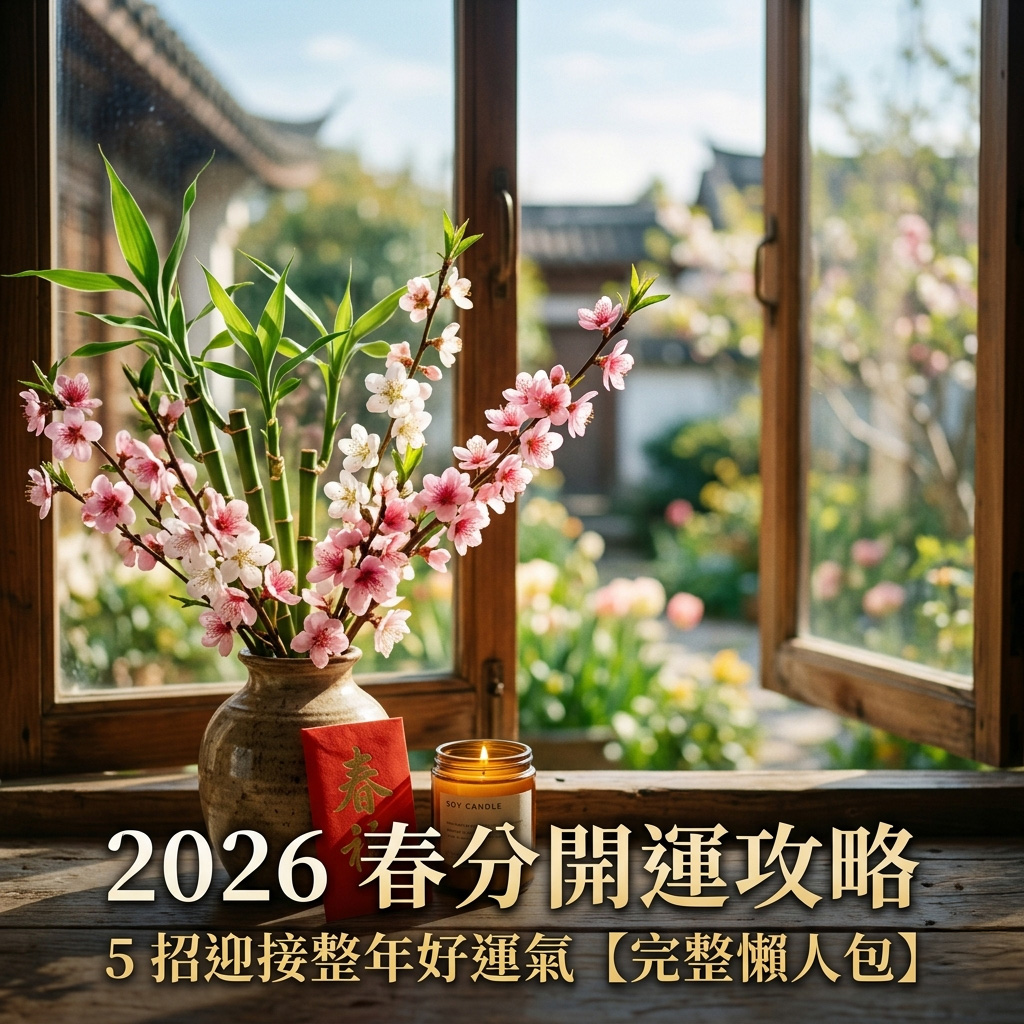 【泰好運】2026 春分開運攻略｜5 招迎接整年好運氣