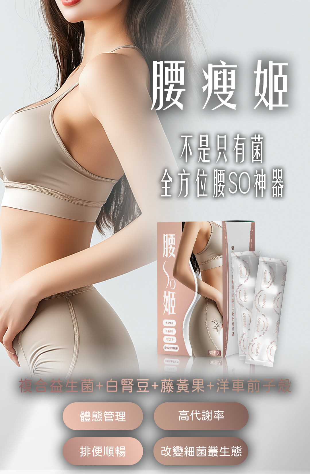 開運NOW-【腰瘦×爆瘦×瘦瘦錦囊】💖 體態優化 × 健康維持 產品說明