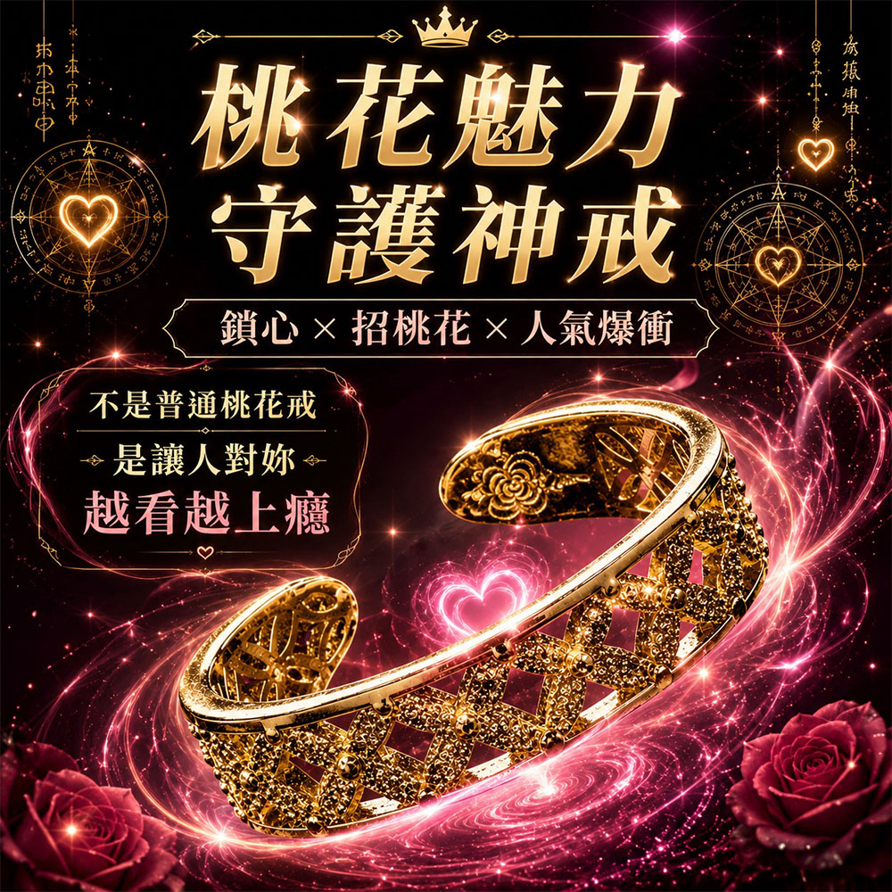 泰幸福-【感情翻身】桃花魅力守護神戒