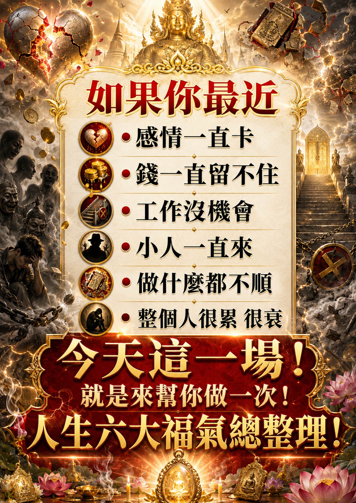 泰幸福-【佛日安康大補帖】雙佛日方案送捐棺與放生魚 產品說明