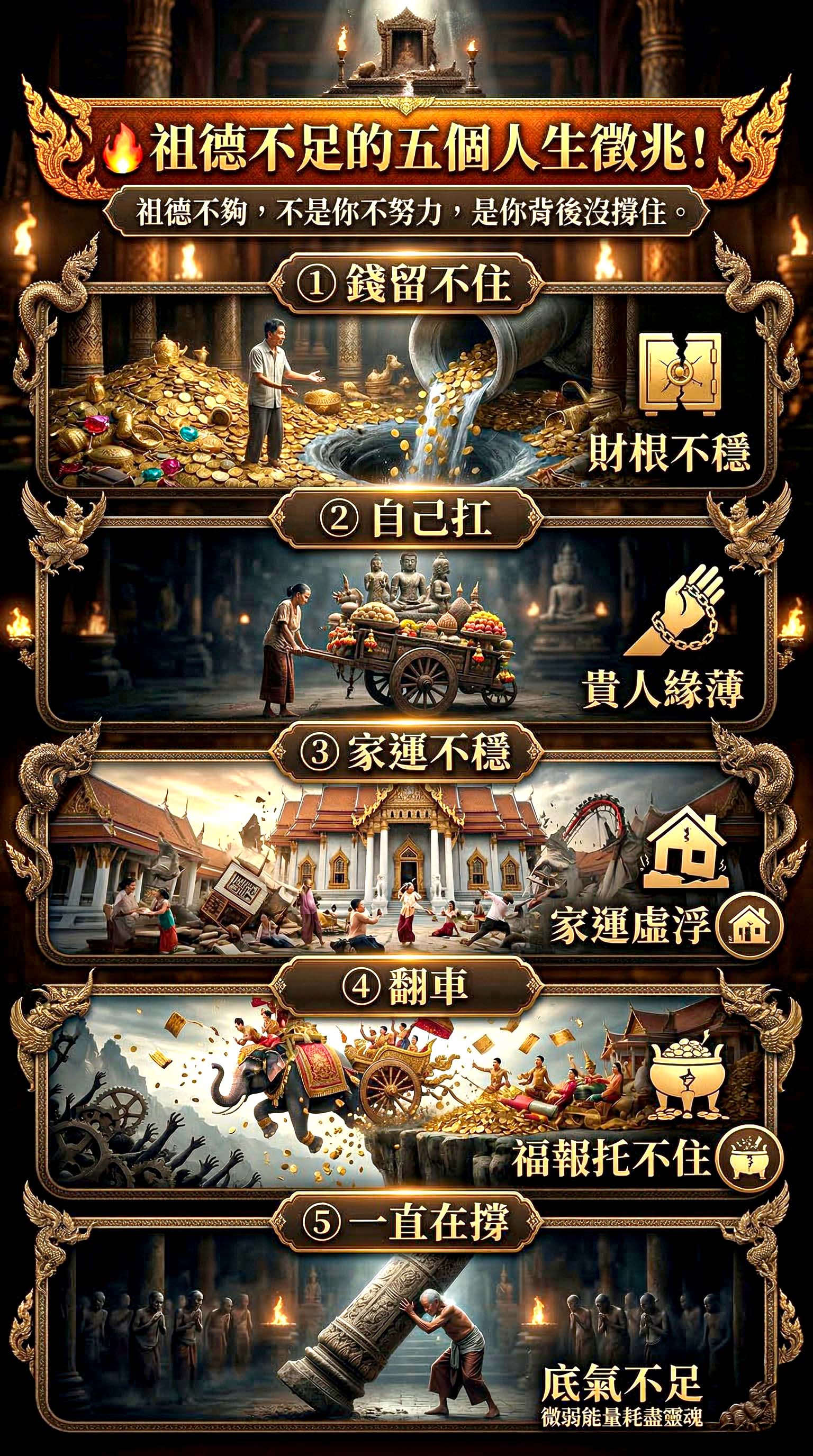 大辣天后宮-丙午年清明限定聖物《祖德承運結》 產品說明