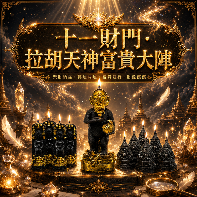 開運NOW-十一財門・拉胡天神富貴大陣