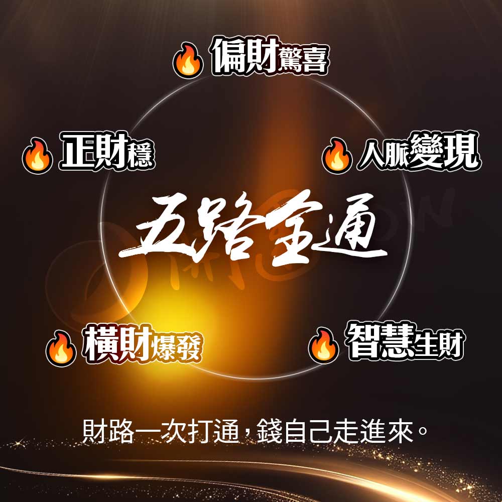 開運NOW-🔥【五路財鬼王佛牌，讓錢自來】