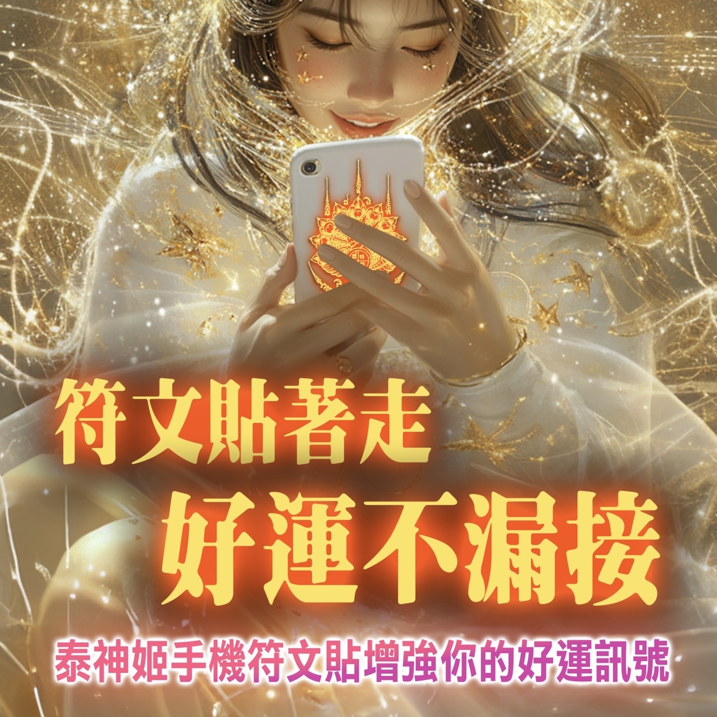 手機符文貼是什麼？讓你的「好運訊號」滿格，財運、桃花、貴人、人脈主動找上你！