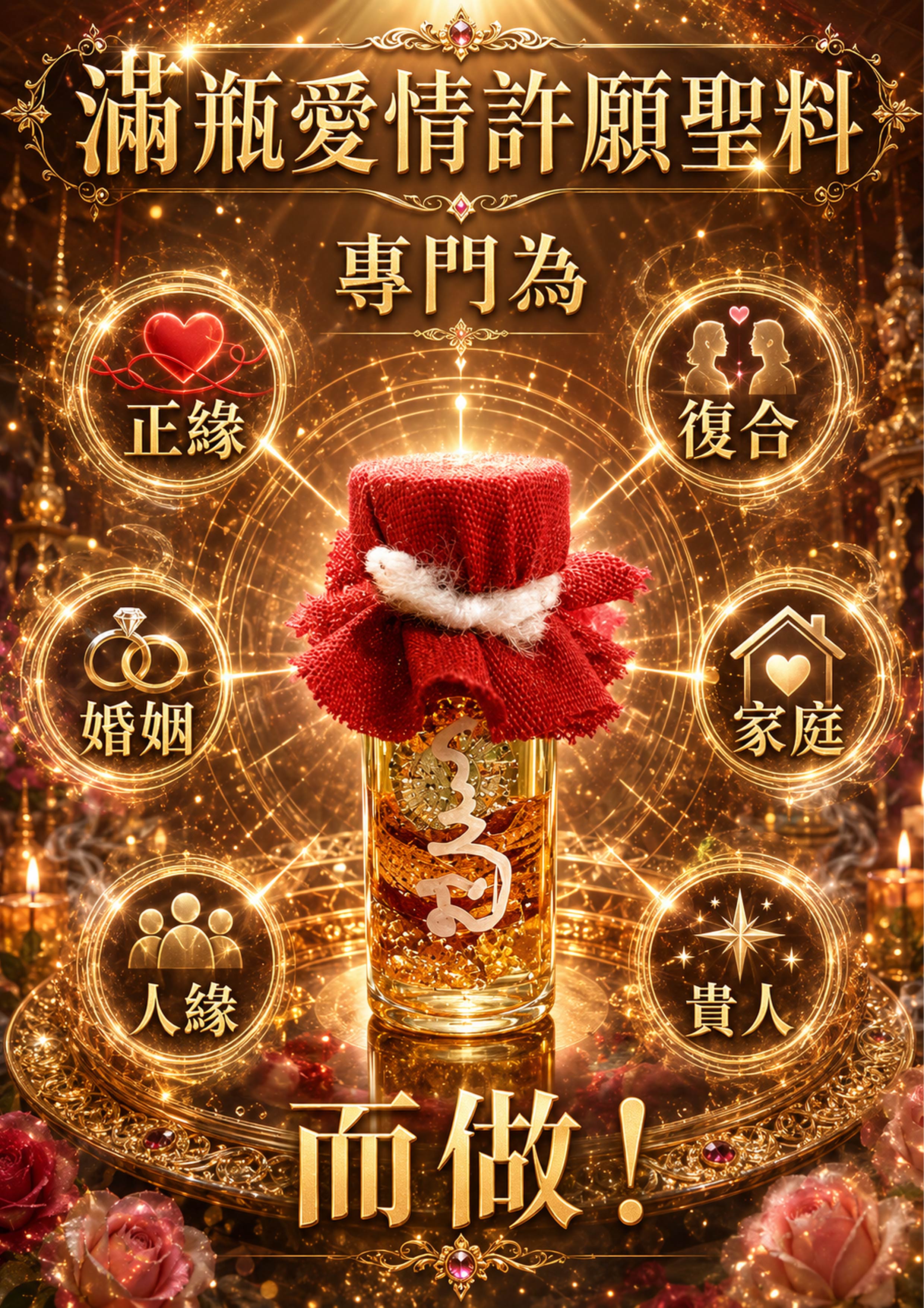 泰幸福-【愛神聖誕】愛神降臨・成願寶瓶 產品說明