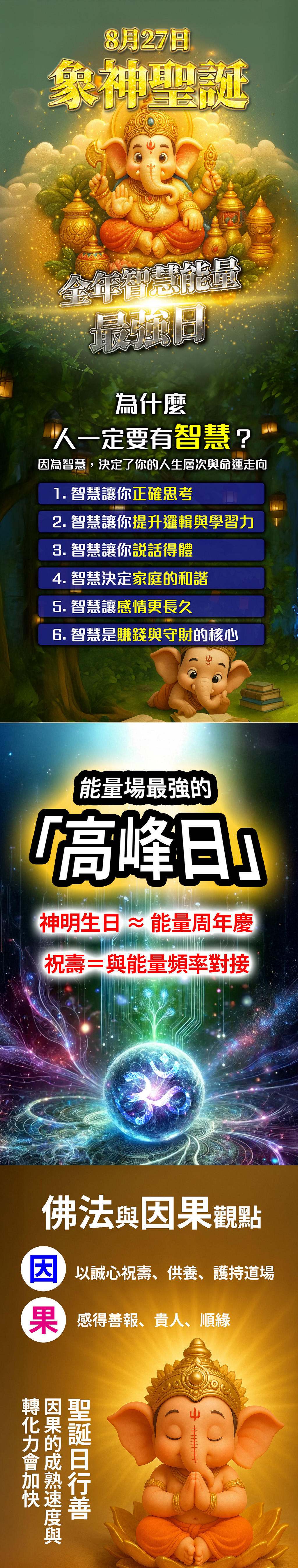 開運NOW-【象神聖誕】智慧啟動 💡✨ 產品說明