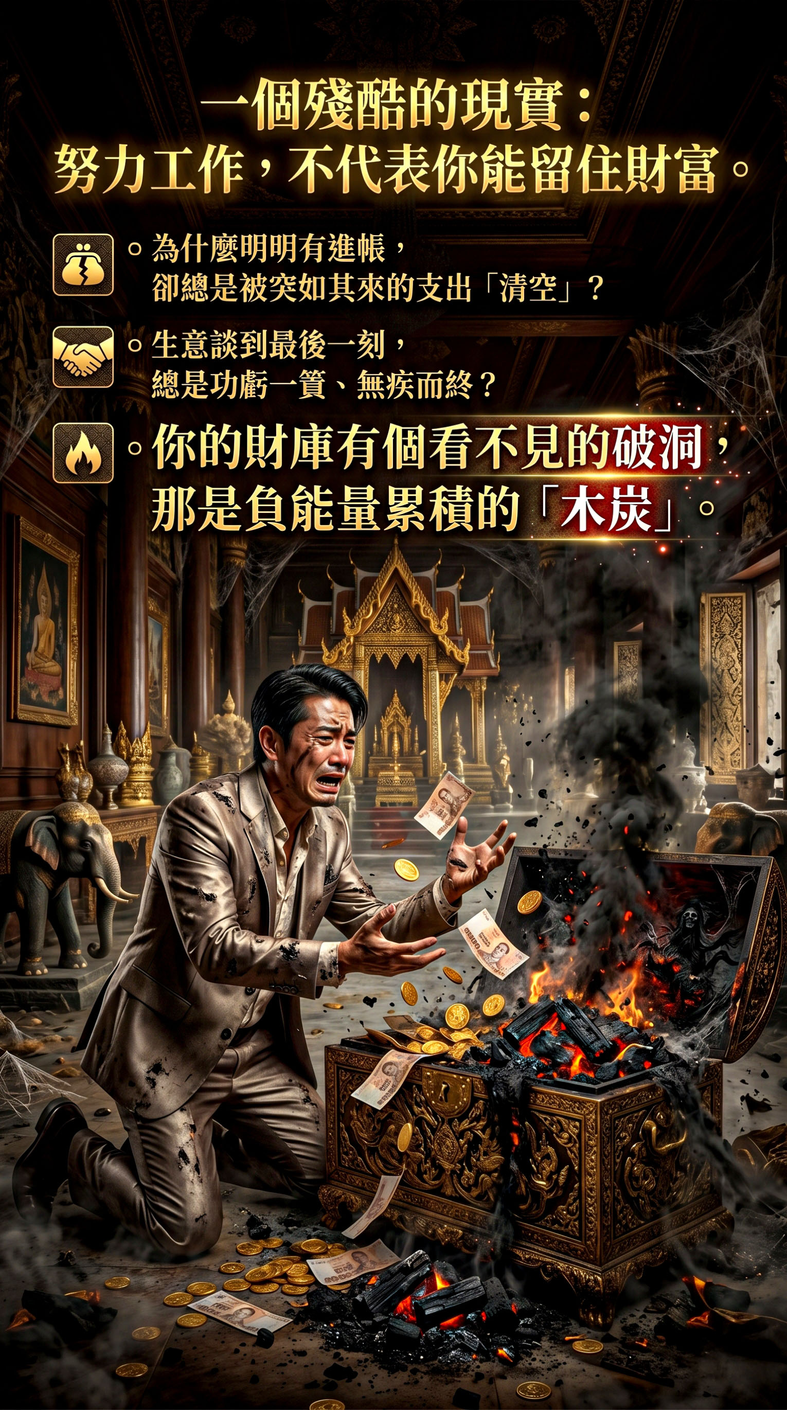 泰幸福-【五眼四耳供奉尊】五四富翁-紫吸金供奉尊＿送佛均山代供一年 產品說明