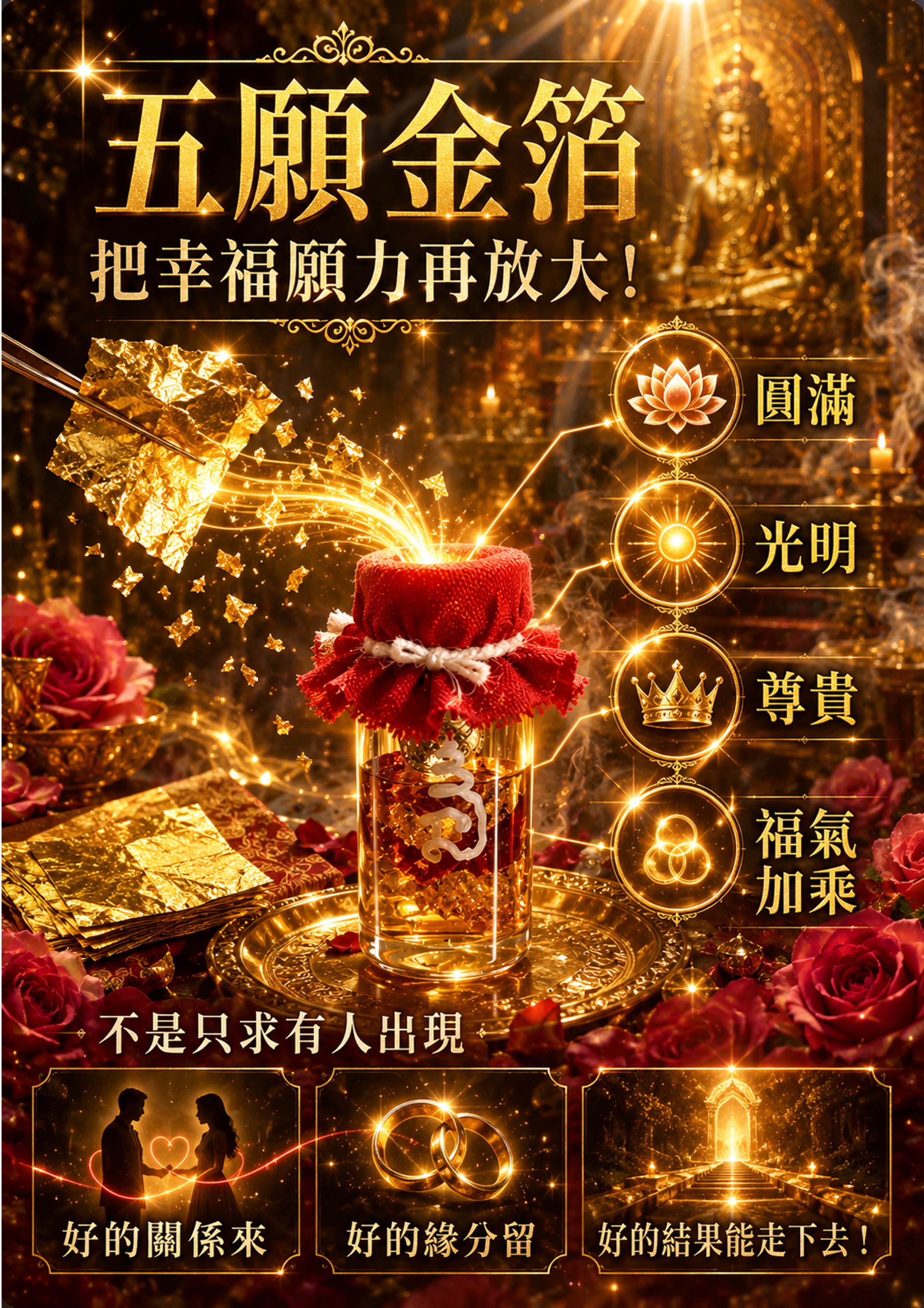 泰幸福-【愛神聖誕】愛神降臨・成願寶瓶 產品說明