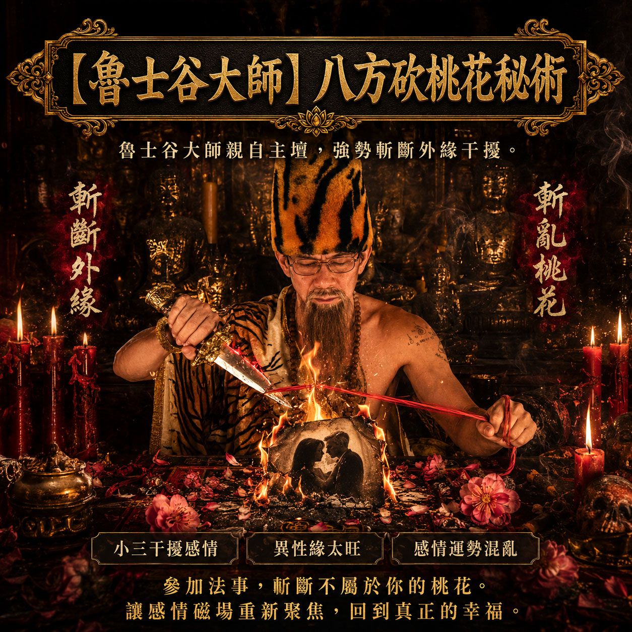泰幸福-八方砍桃花秘術
