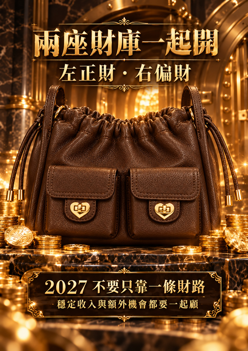 開運NOW-2027羊羊得億・財庫包(預購) 產品說明