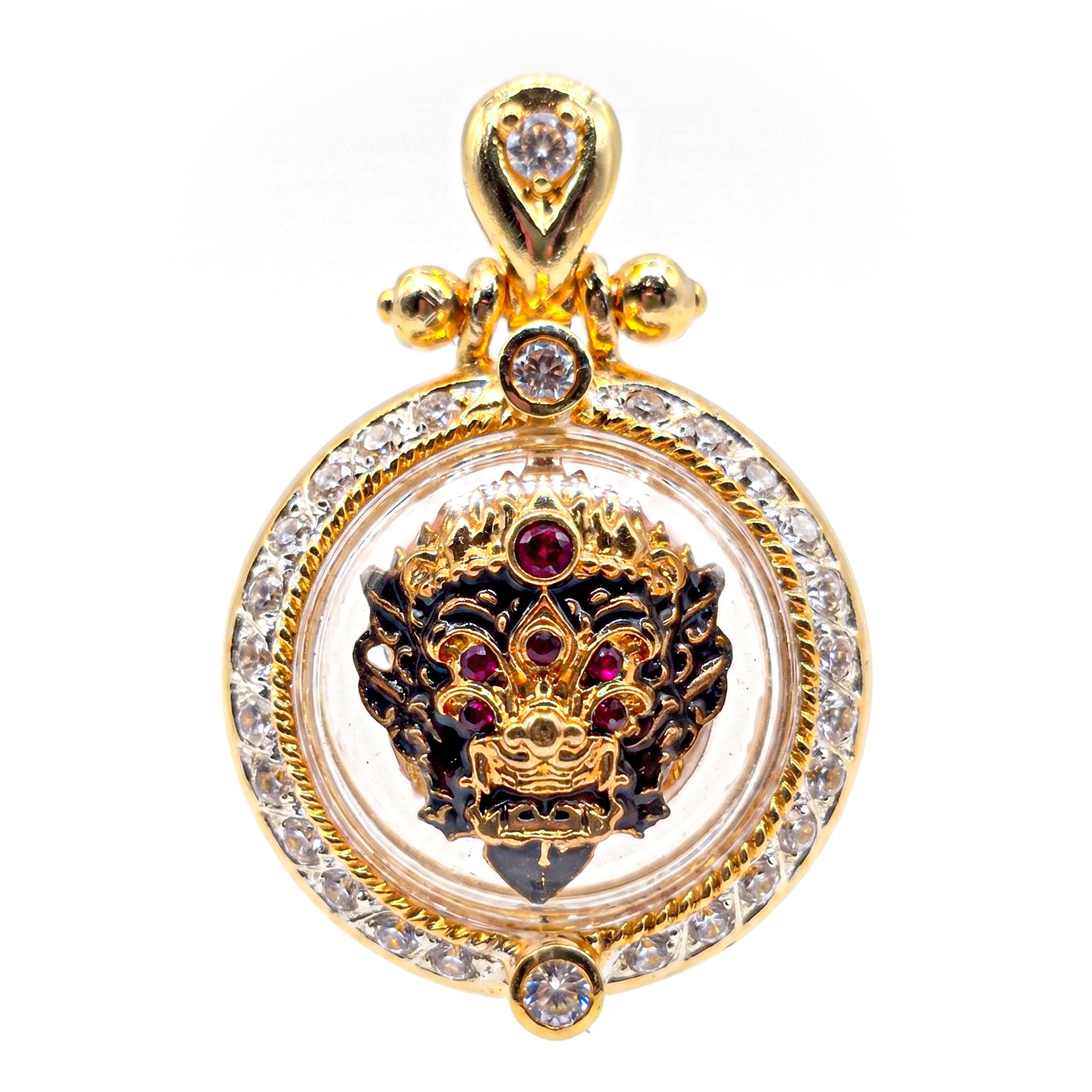 開運NOW-【五眼四耳】五路八方鴻運吸財＆橫財入庫佛牌送鍊子＿ 產品說明