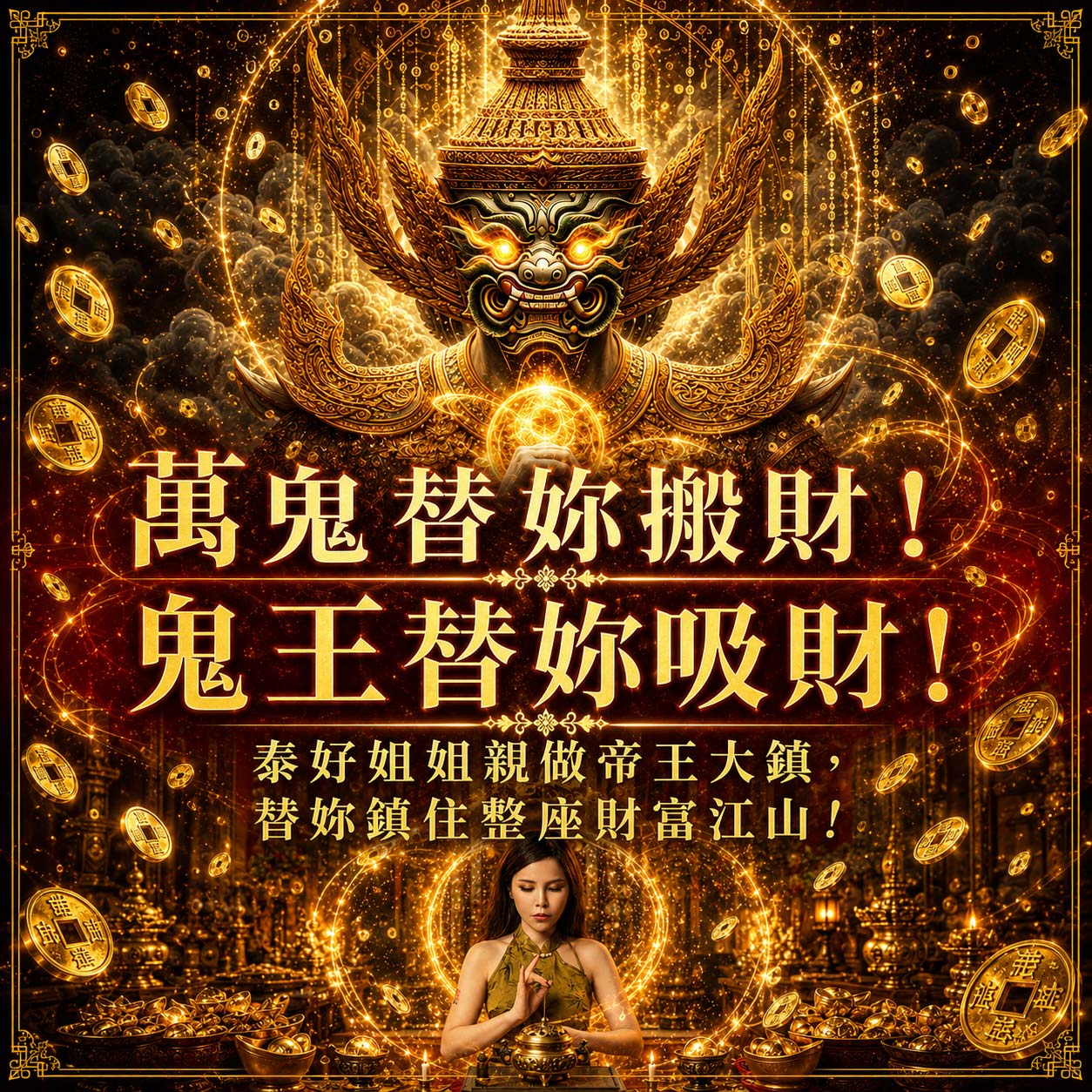 開運NOW-【萬鬼納富】帝王吸金・萬鬼朝財至尊組
