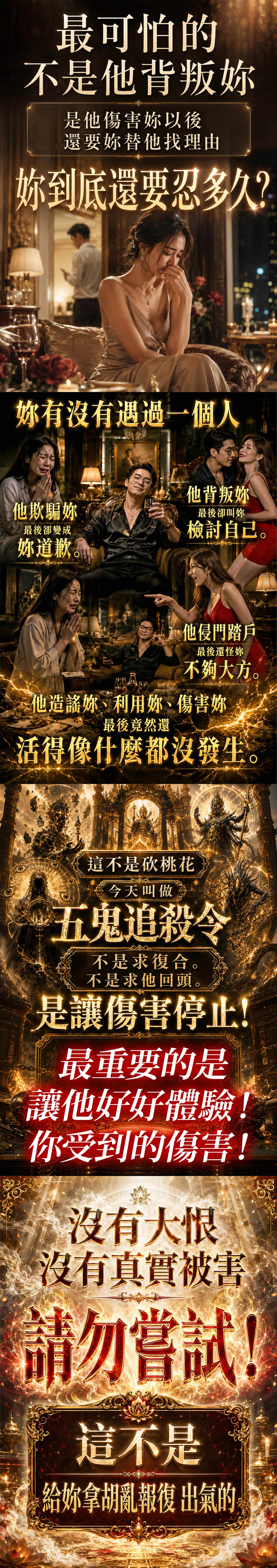 開運NOW-【頂級祕法】五鬼追殺令 產品說明
