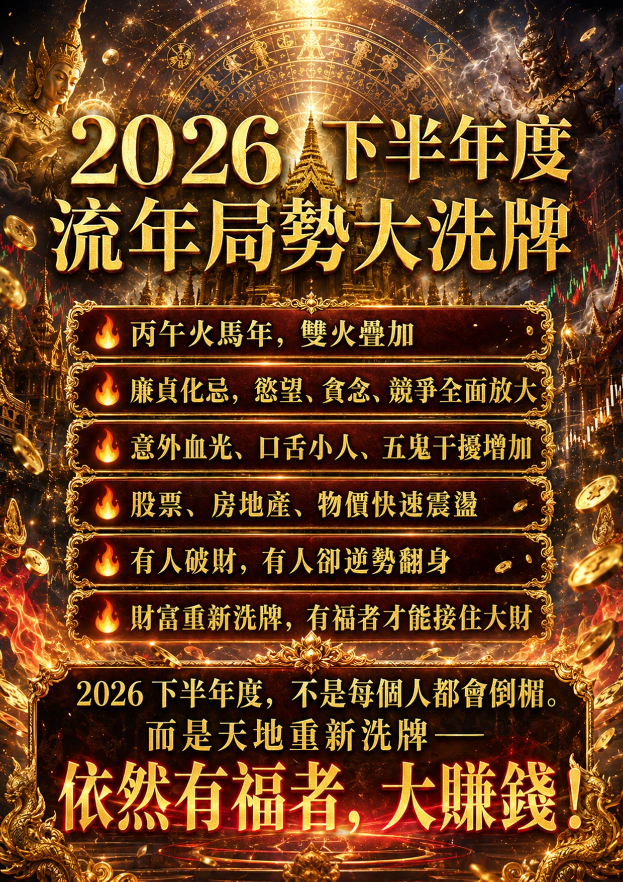 開運NOW-【萬鬼納富】塔拱寺萬鬼聚財・十倍翻身大法會 產品說明