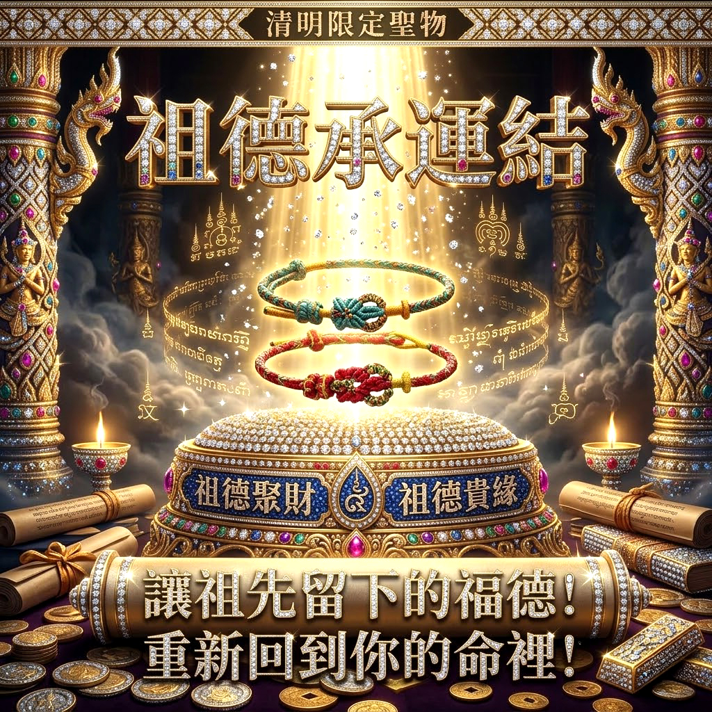 開運NOW-丙午年清明限定聖物《祖德承運結》＿