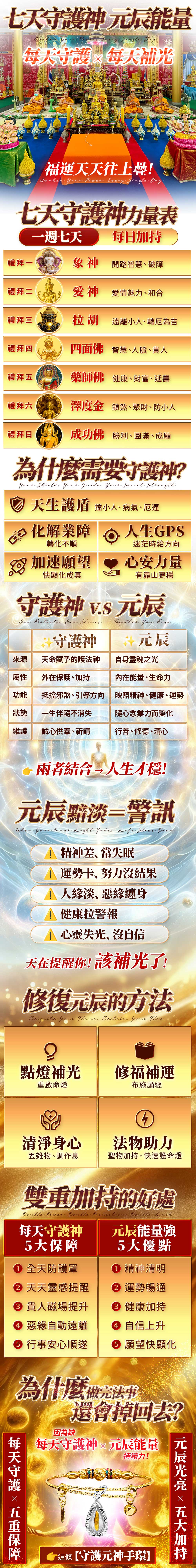 大辣天后宮-【塔拱寺】守護元神甦醒術 產品說明