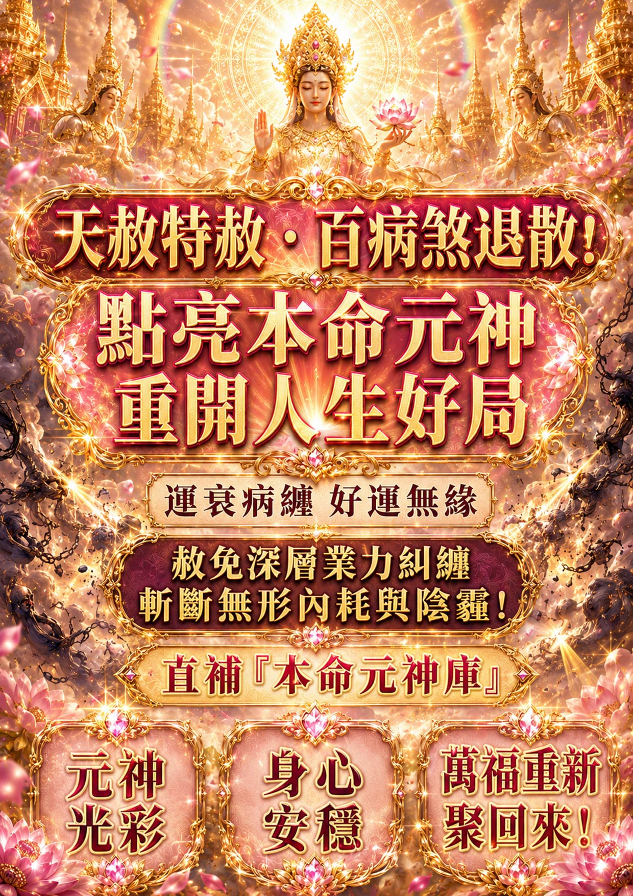 開運NOW-【天赦・本命元神庫】 產品說明