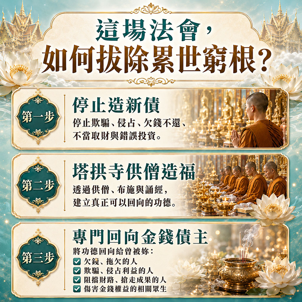 泰幸福-【塔拱寺百年】累世窮根拔除大法會
