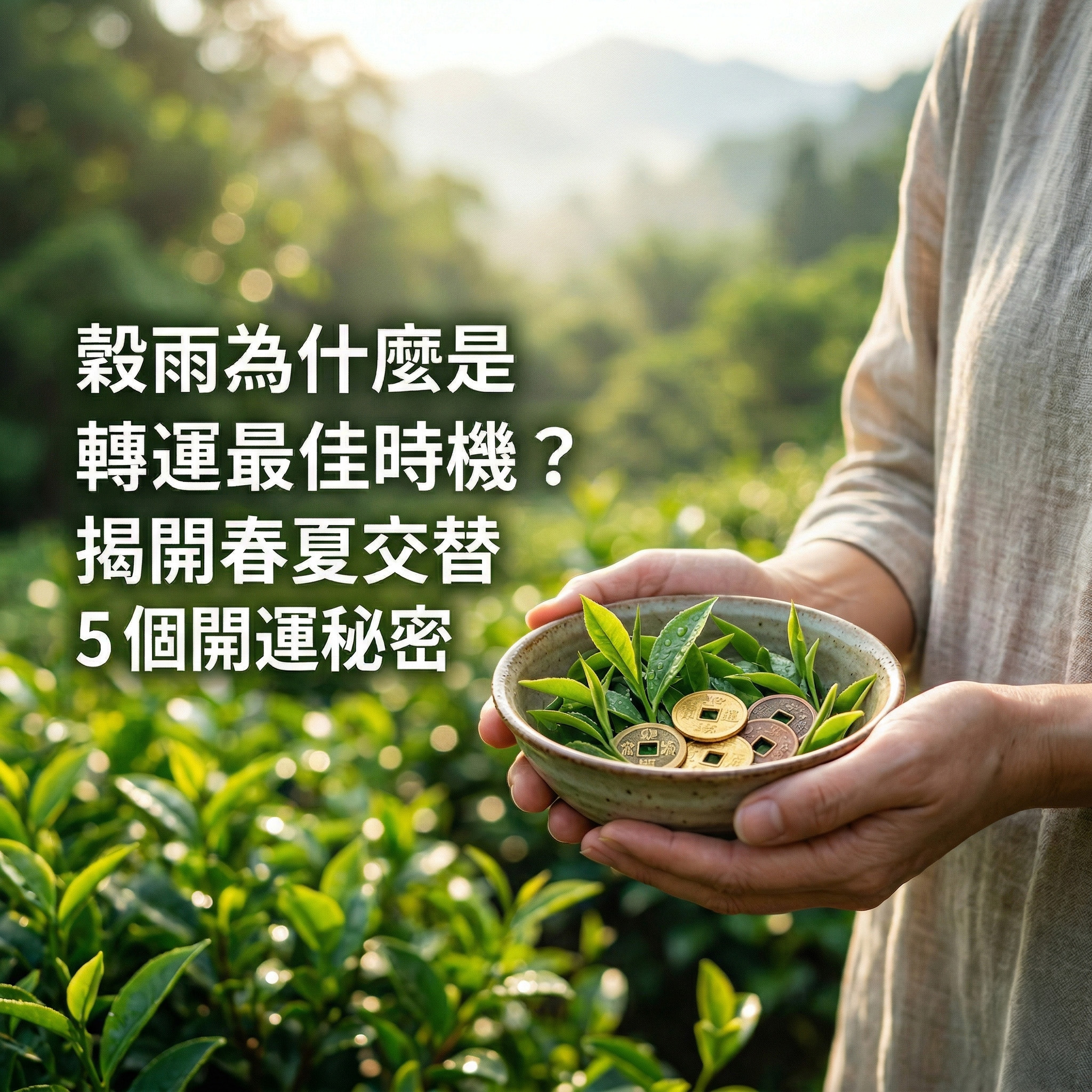 【泰好學】穀雨為什麼是轉運最佳時機？揭開春夏交替 5 個開運秘密
