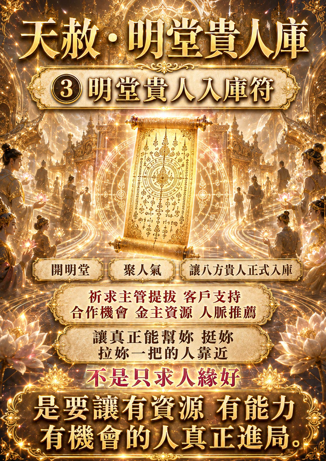 開運NOW-【天赦・明堂貴人庫】 產品說明