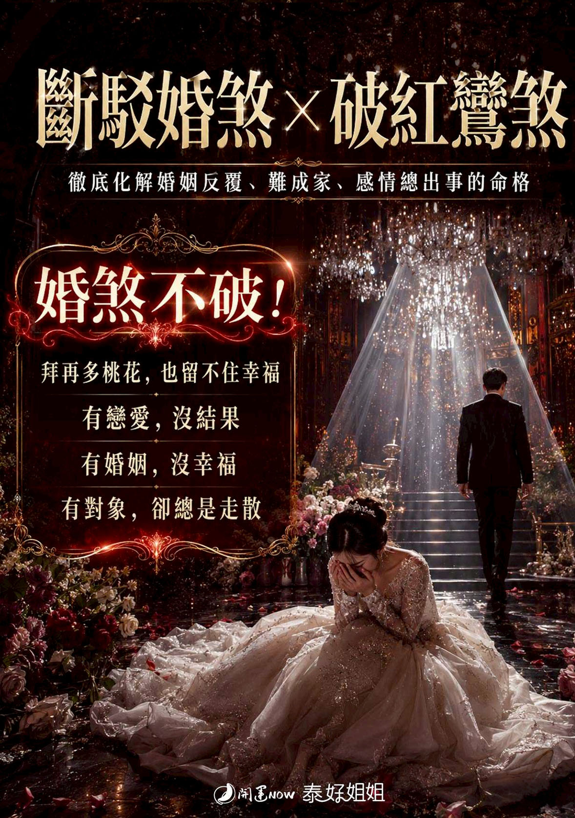 開運NOW-【高階法術】斷駁婚煞 × 破紅鸞煞 產品說明