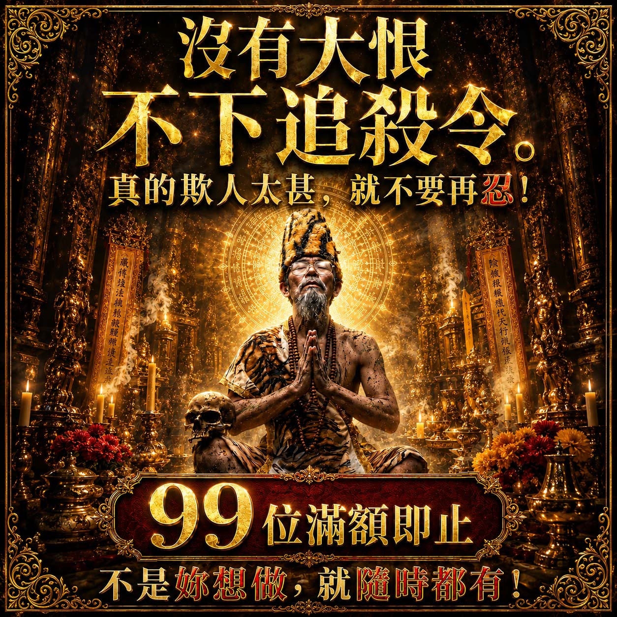 開運NOW-【頂級祕法】五鬼追殺令