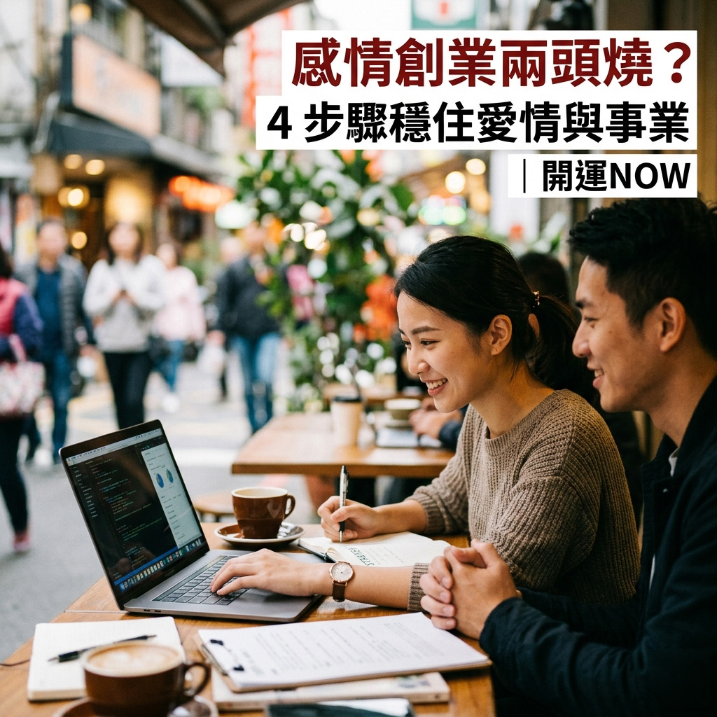 【泰好學】感情創業兩頭燒？4 步驟穩住愛情與事業｜開運NOW