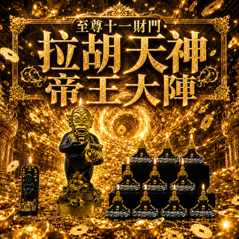 開運NOW-至尊十一財門・拉胡天神帝王大陣