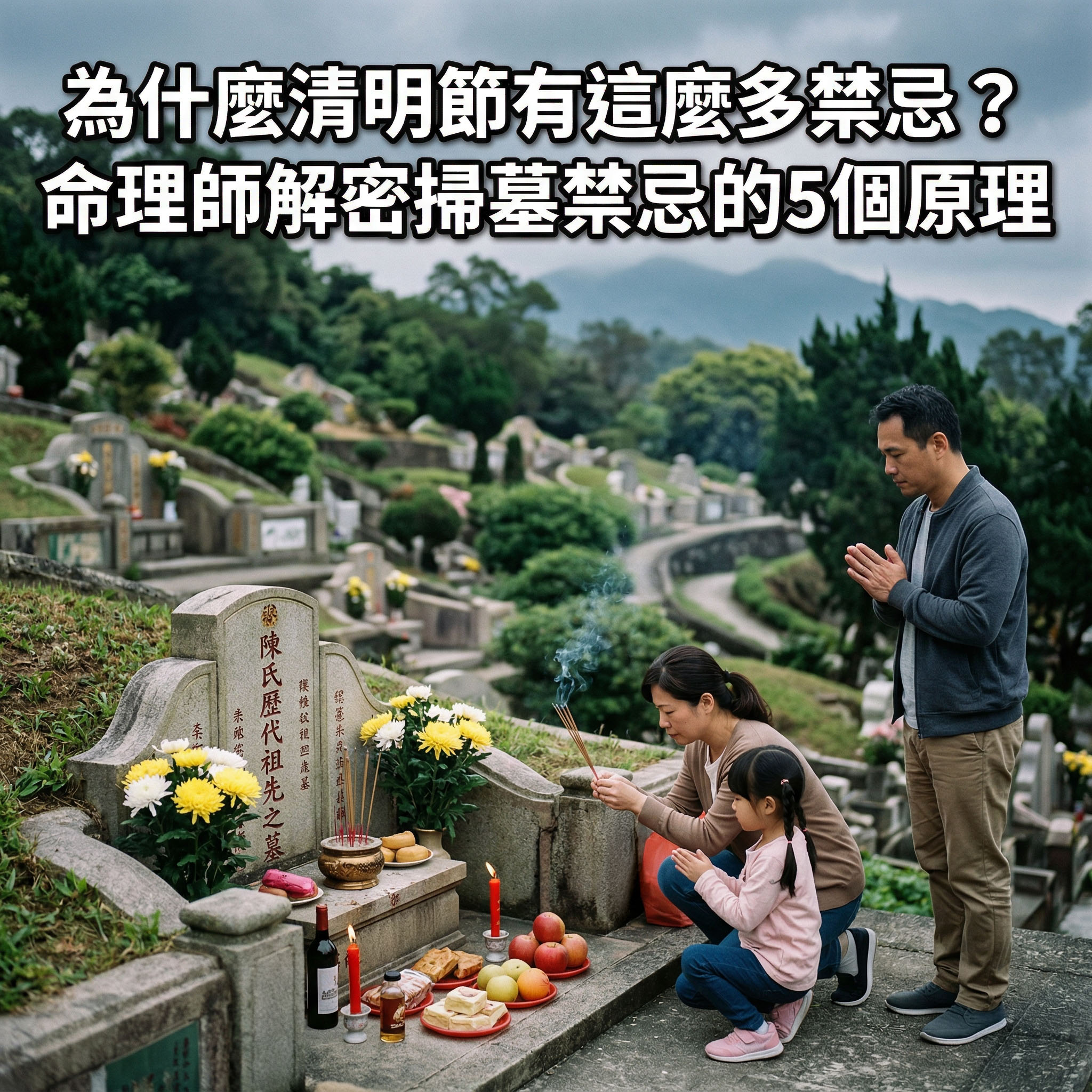 【泰好學】為什麼清明節有這麼多禁忌？命理師解密掃墓禁忌的5個原理