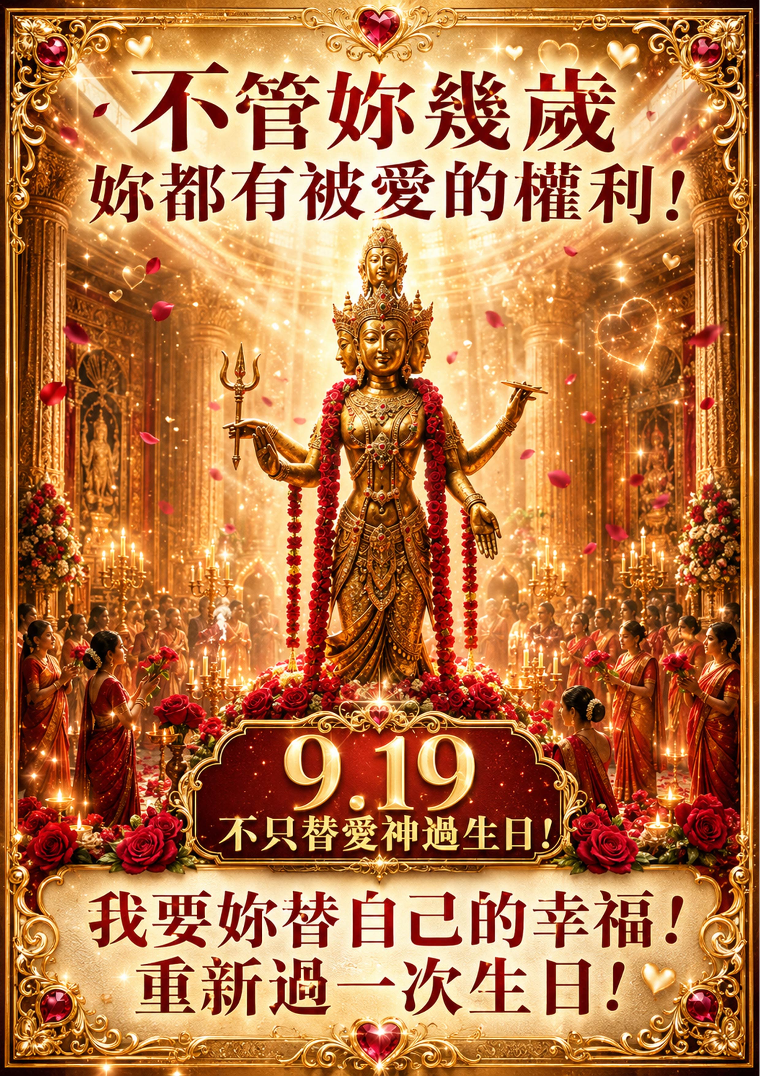 泰幸福-【愛神聖誕】幸福愛情重生日法會VIP 產品說明