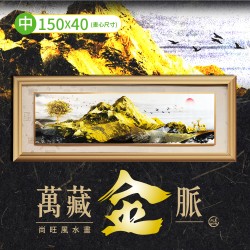 開運NOW-尚旺風水畫《萬藏金脈》-中
