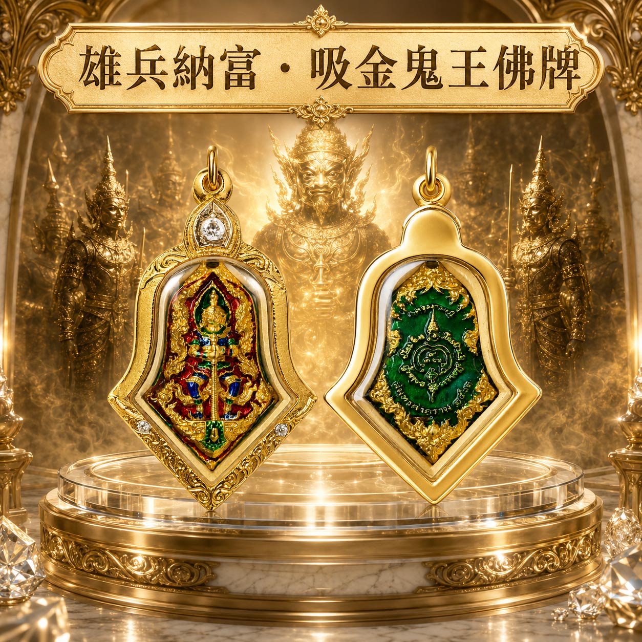 開運NOW-雄兵納富・吸金鬼王佛牌