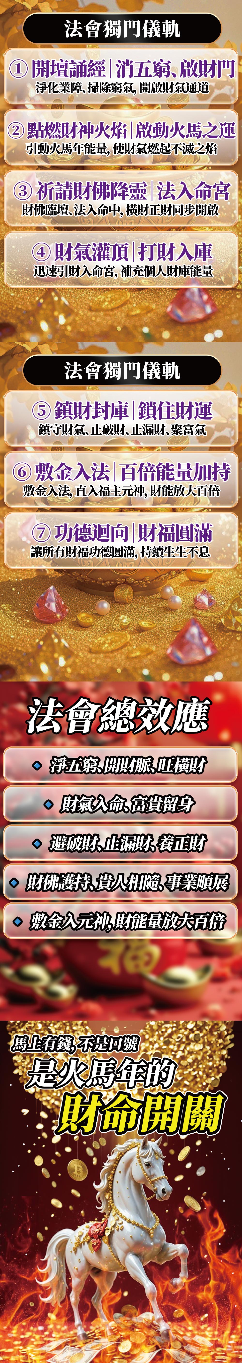 開運NOW-【龍婆來台】馬上有錢・財佛灌頂法會 產品說明