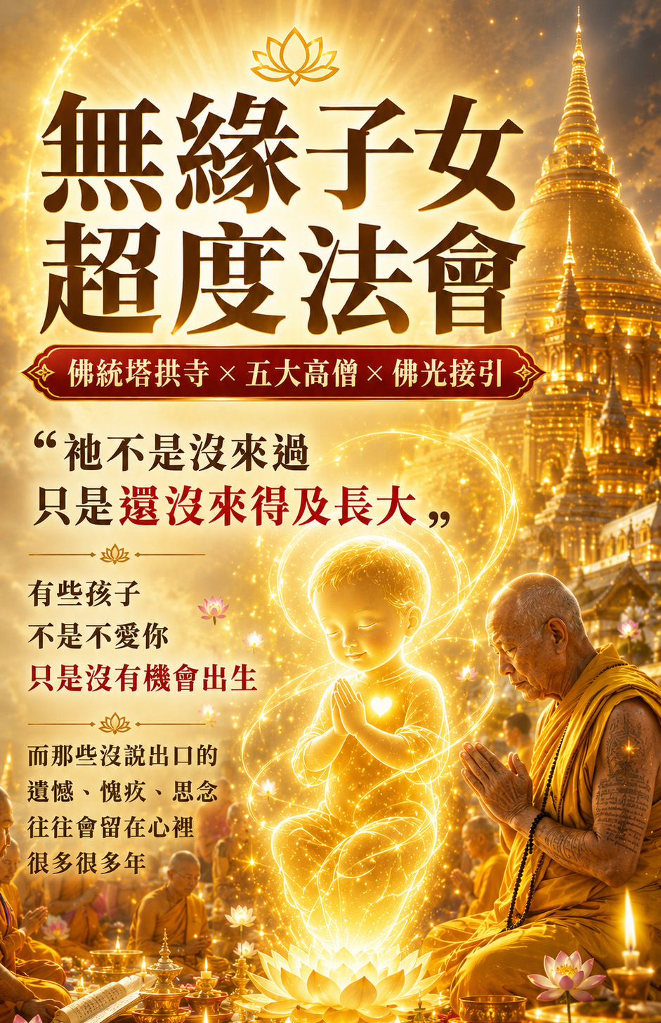 無緣子女超渡法會