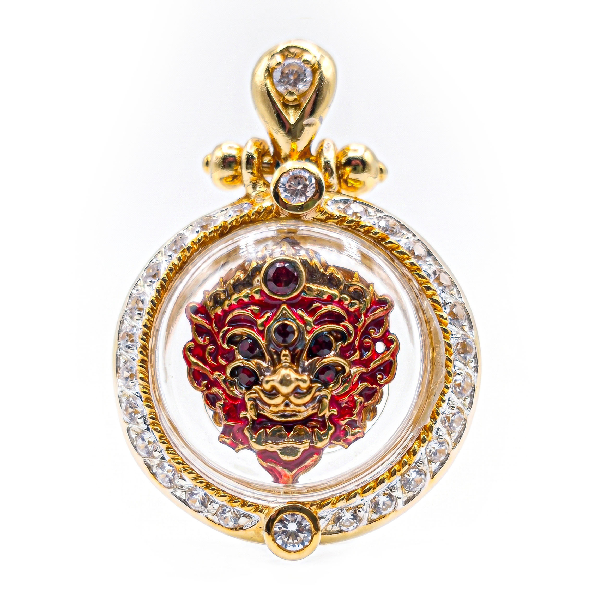 泰幸福-【五眼四耳】五路八方鴻運吸財＆橫財入庫佛牌送鍊子＿ 產品說明