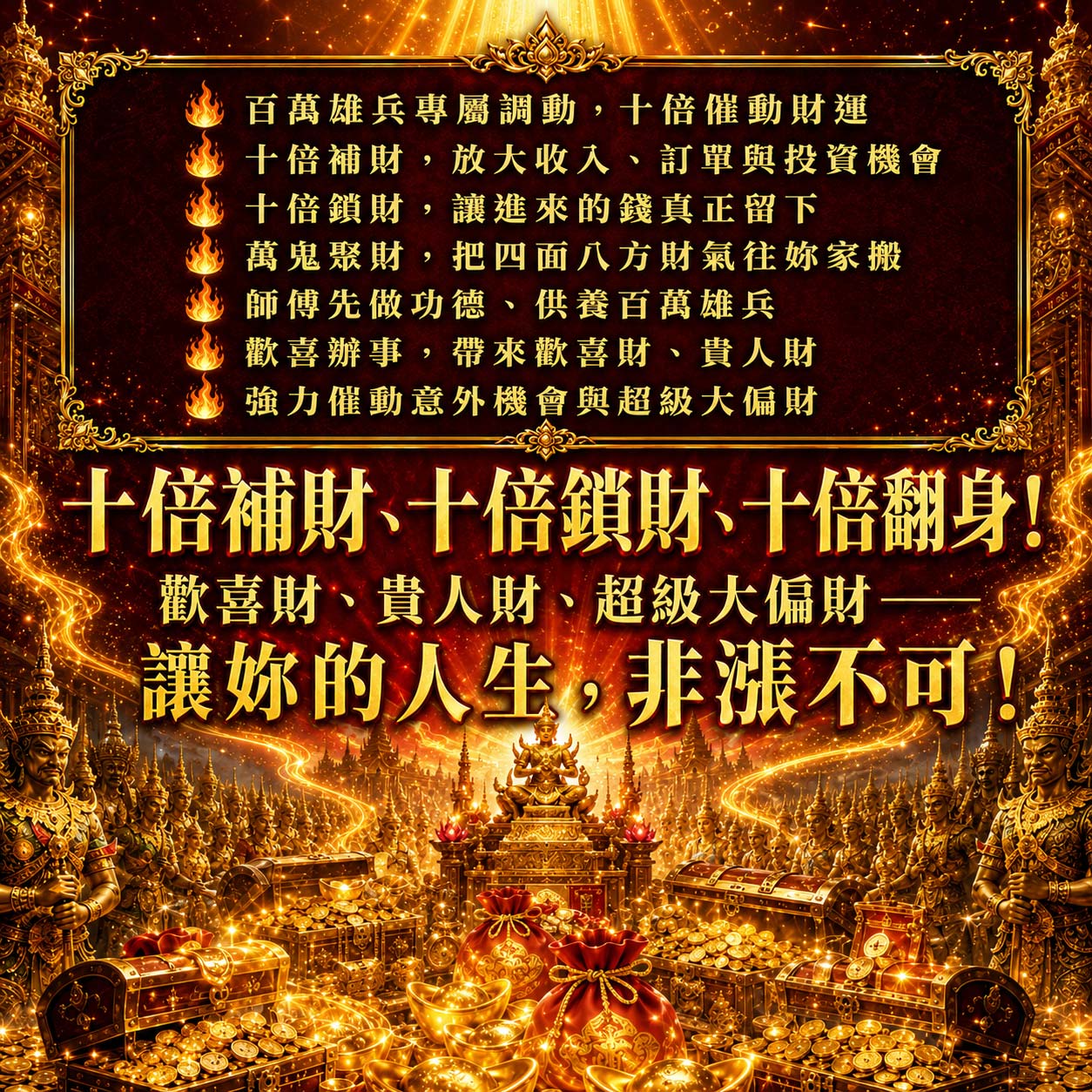 開運NOW-【萬鬼納富】塔拱寺萬鬼聚財・十倍翻身大法會