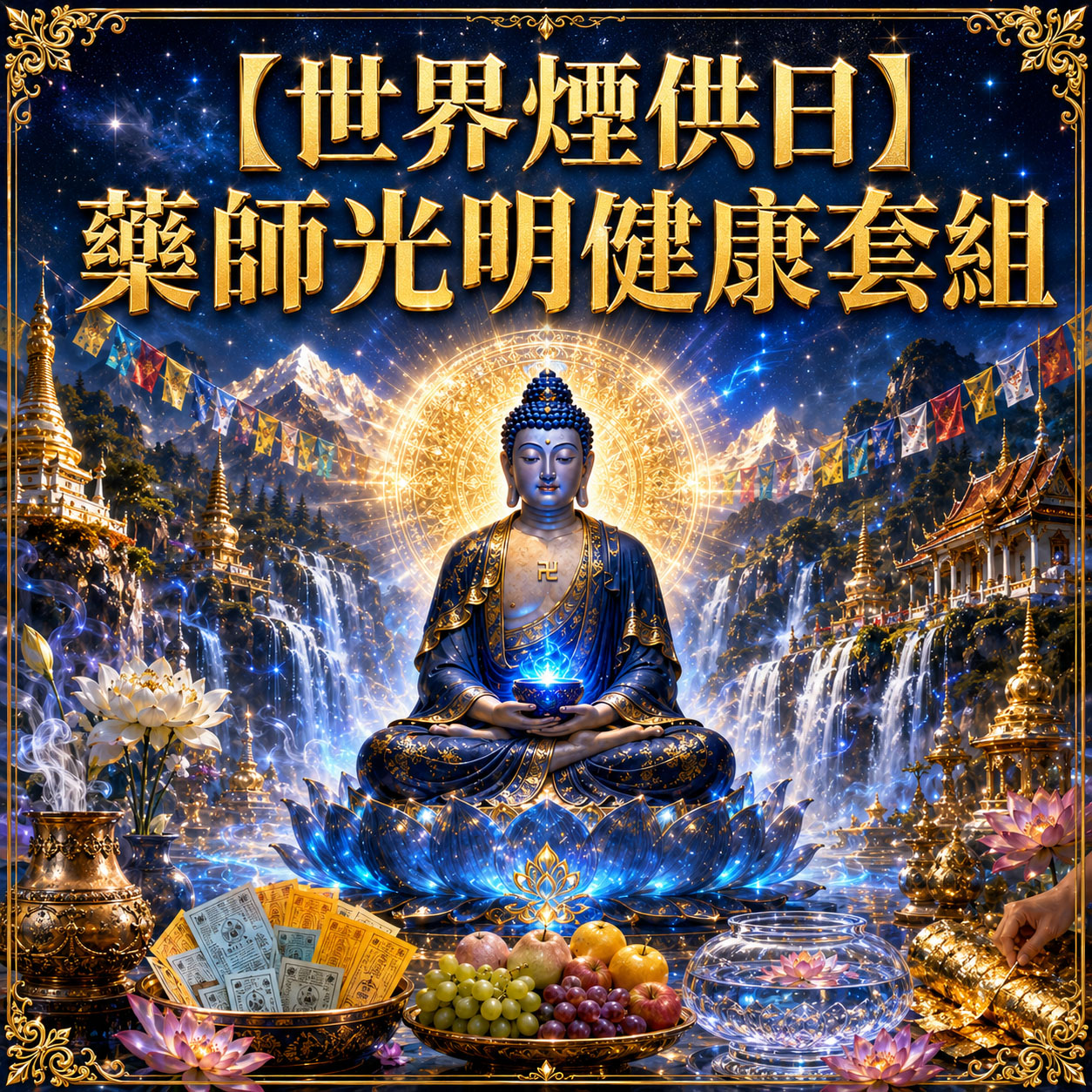 泰幸福-【世界煙供日】藥師光明健康套組