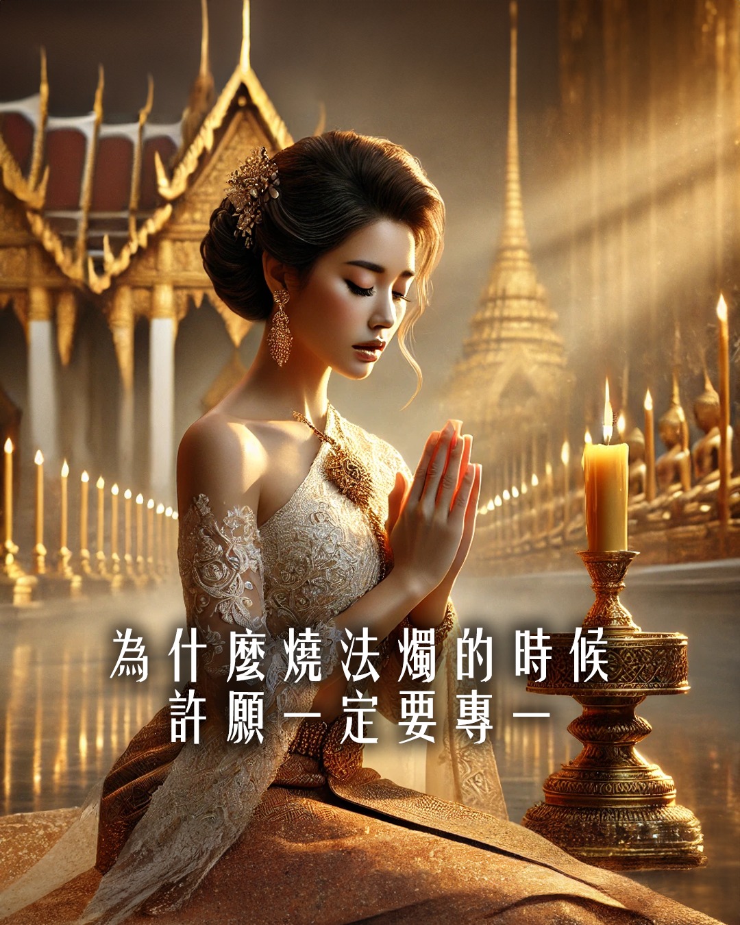 這樣許願，神佛開心，成願更快，你真的會許願嗎？揭密提升蠟燭靈驗率的關鍵心法！