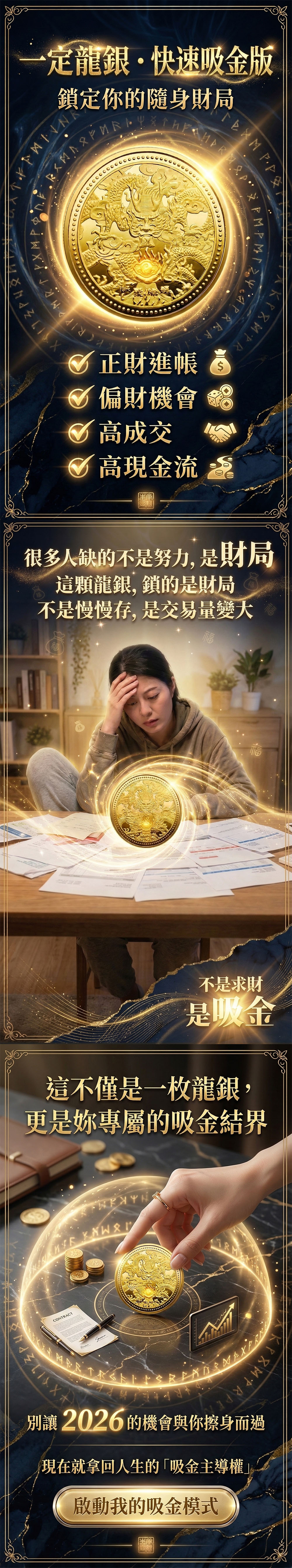 大辣天后宮-2026馬上顯化龍抬頭大法會 【包你雙銀・終極翻局版】 產品說明