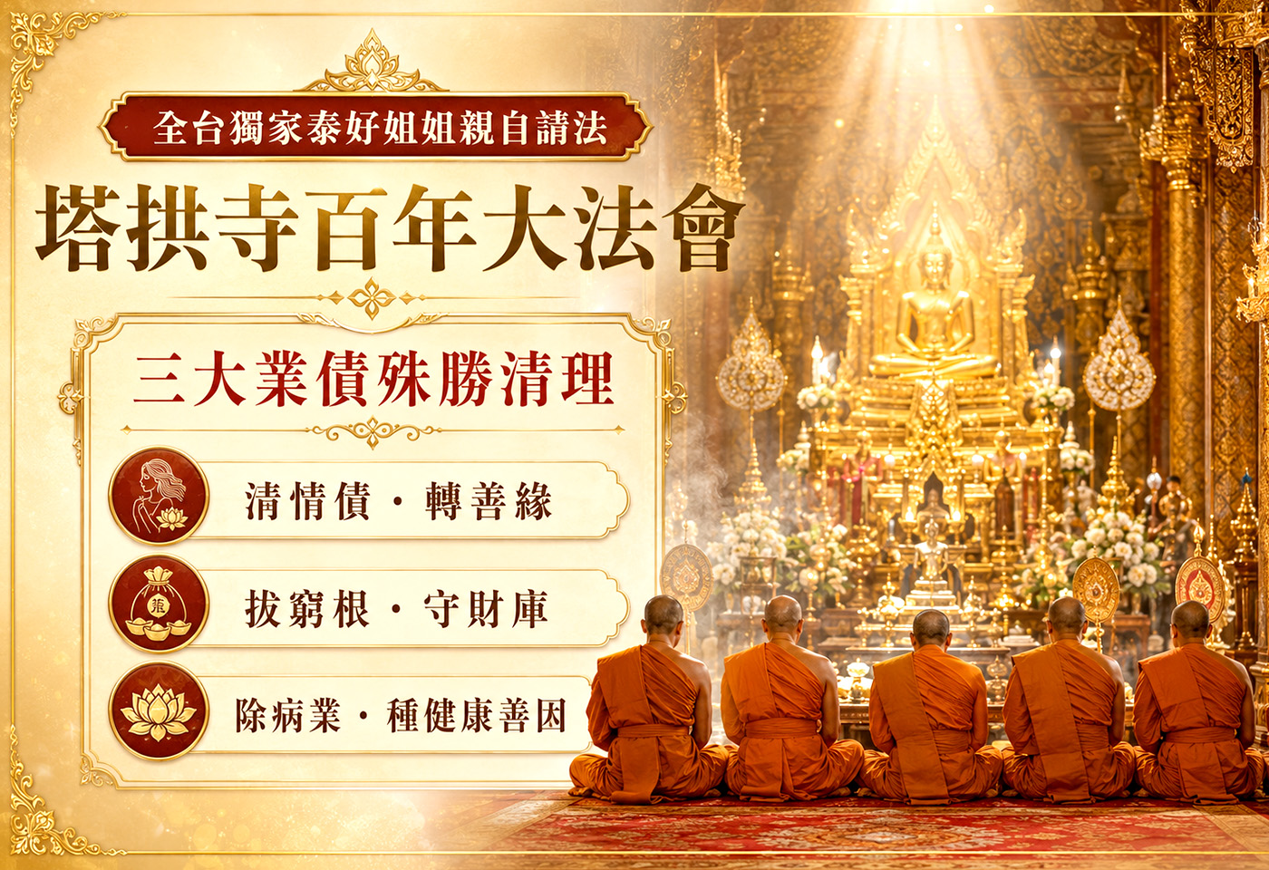 塔拱寺百年