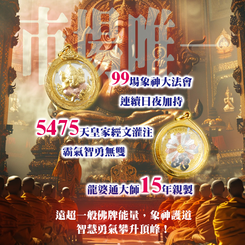 開運NOW-【直播限定】象神金榜題名智慧天尊組