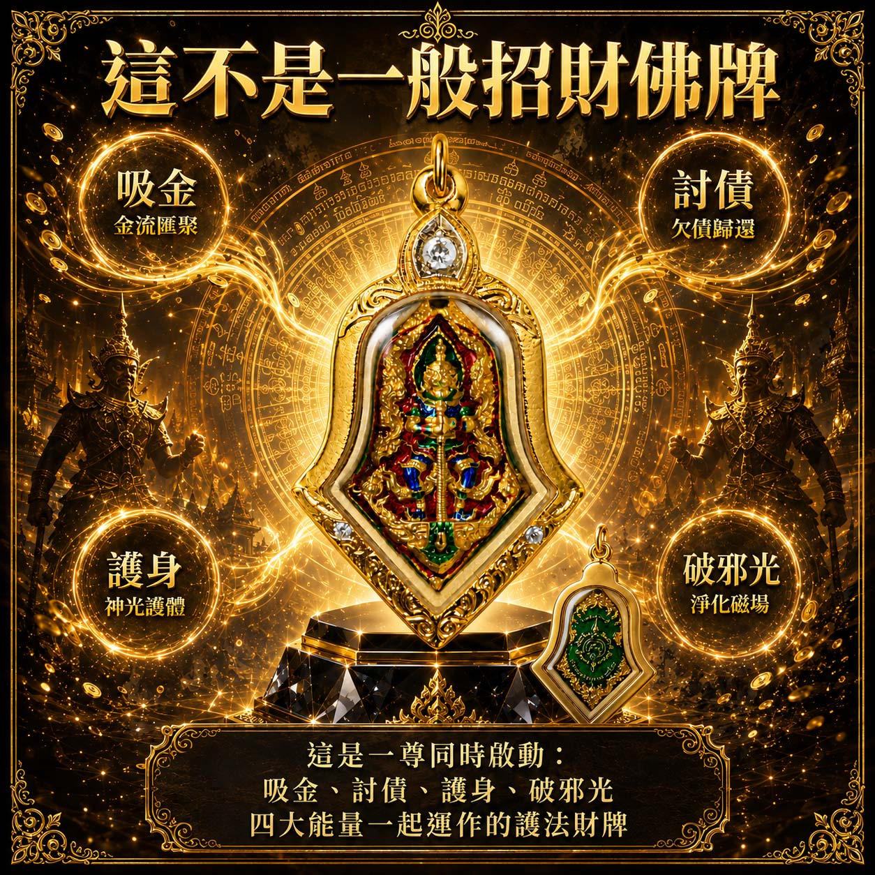 開運NOW-雄兵納富・吸金鬼王佛牌